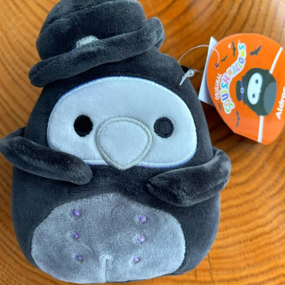 BNWT Aldron Plague Doctor Halloween Squishmallow 5” - Picture 1 of 3